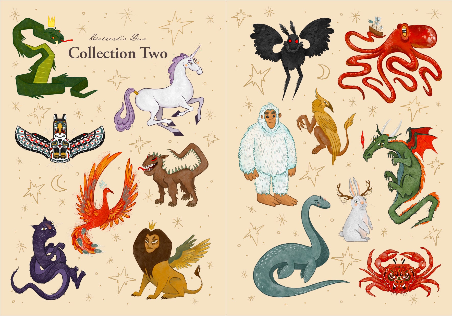 mythical creatures and monsters Encyclopedia of Legendary Creatures – Hello Moppet